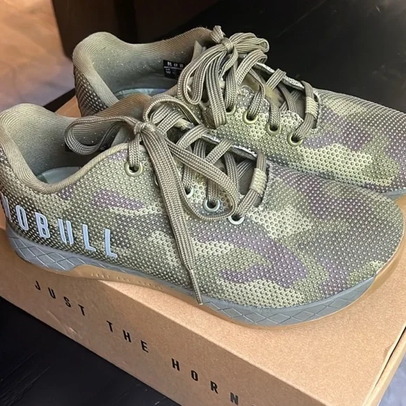 NWOT Green Camo NoBull Trainers (W 7.5) - Picture 5 of 6